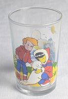 Vintage Bibifoc Trink-Glas