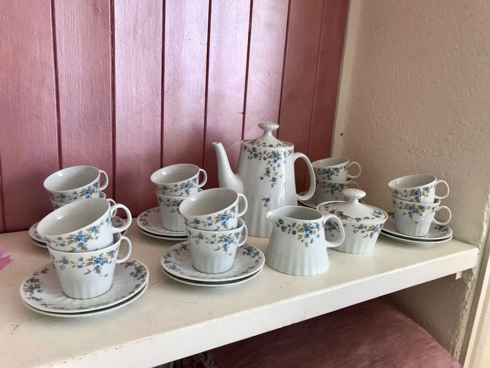 Toyvian Servizio Da Tè In Miniatura Per Bambole – Porcellana, Motivo Pupazzo Di Neve, Scala 1:12, Regalo Natale - 2