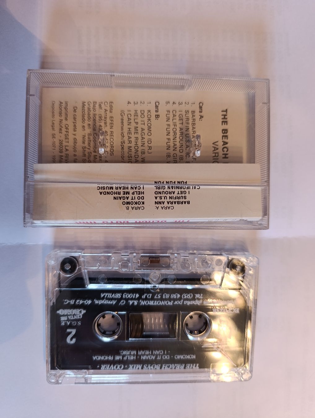 Kompaktkassetten: K7 The Beach Boys Mix – Gebraucht aus Sierre von Carlostripa 1