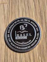 Basel Doppelstäbler 2001 - 25 Gramm Feinsilber Stgl.