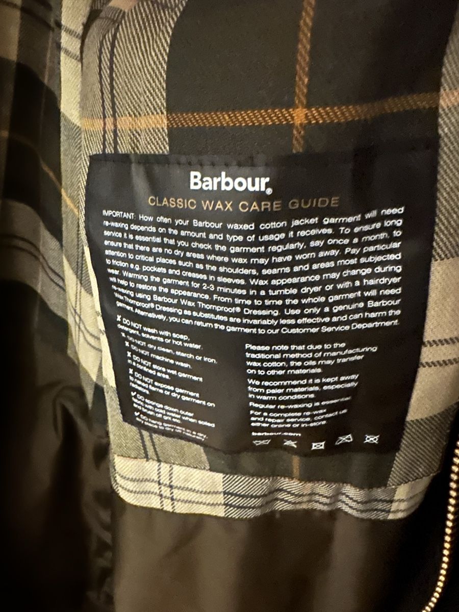 Barbour Giacche: Veste barbour burghley os wax / barbour jacket – Nuovo (secondo la descrizione) da Lucens venduto da Msrz 4