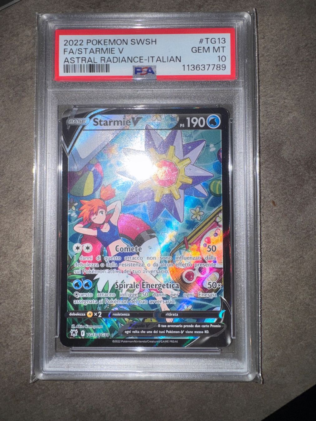 Pokémon Sammelbilder & Trading cards: Pokemon Starmie V – Gebraucht aus Riva San Vitale von kej_6hj6