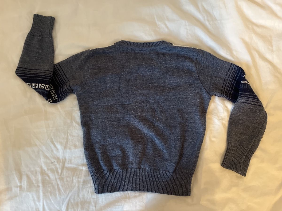 Pullover & Sweatshirts: Warmer Winter-Pulli, Gr. ca 104-110 graue – Gebraucht aus Kaisten von saleforfun 1