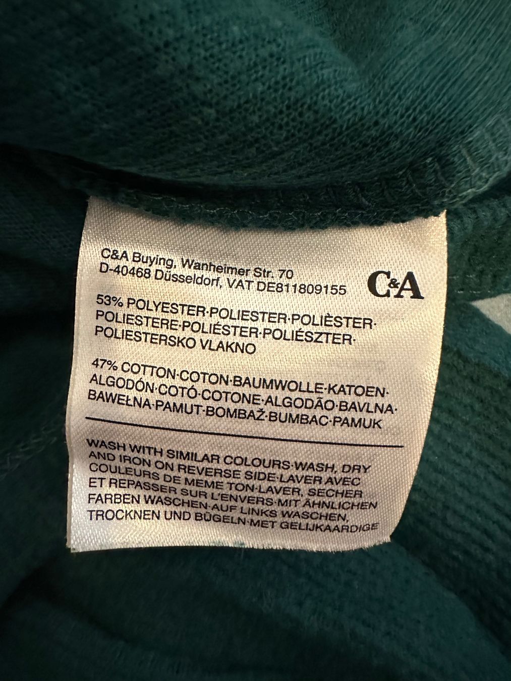 C&A Pulls & Sweat-shirts: Pullover C&A dunkelgrün Grösse M – D'occasion à Uster par sus_s85n 3