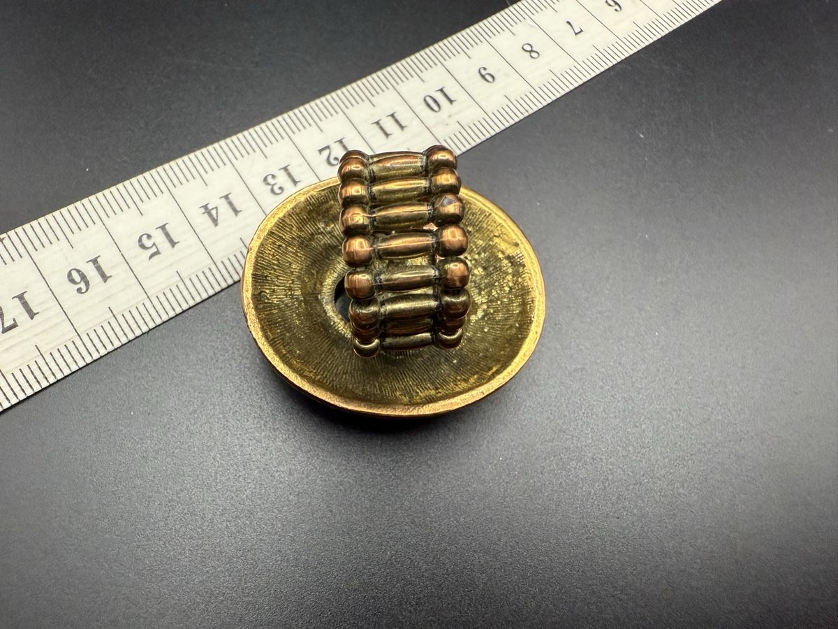 Ringe: Vintage Kristalle Schwarzer Cocktailring Elastische Größe – Gebraucht aus Lamone von LaCantinaMagica 9