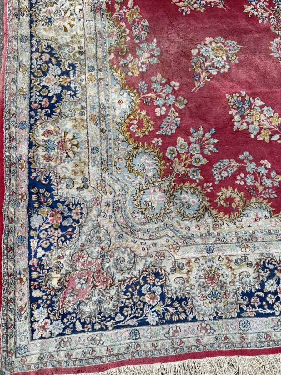 Teppiche:  Alter  Perserteppich  (Kerman)415x305 cm – Gebraucht aus Büron von Filadefia-888 4