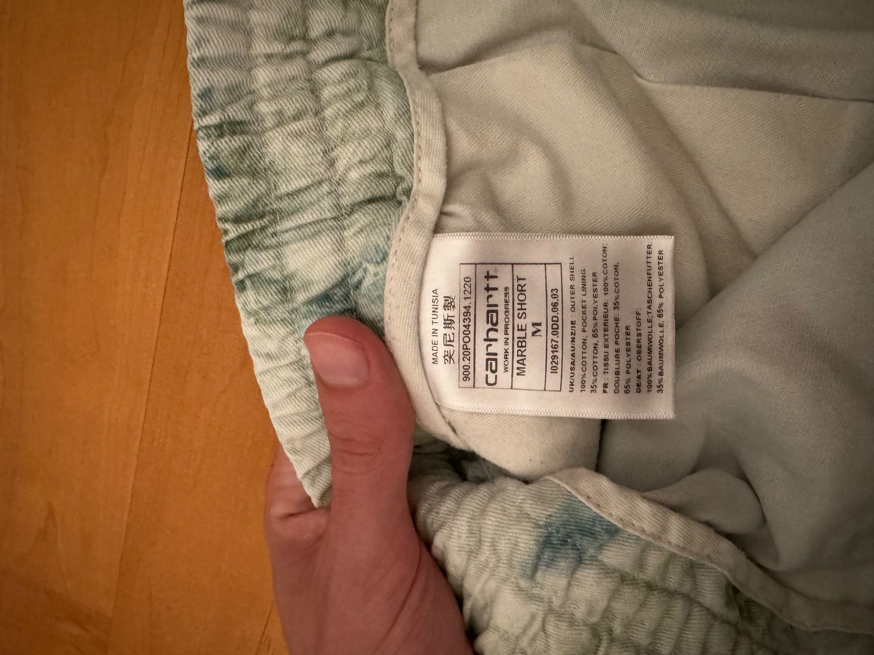 Carhartt Pantaloni: Carhartt Marble Shorts Grösse M – Usato da Liestal venduto da Leanus 2