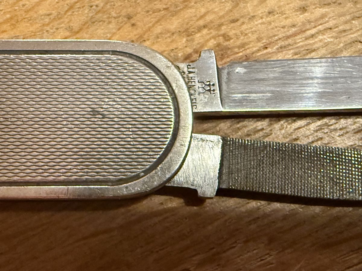 Solingen Coltelli tascabile: 800 Silber Taschenmesser Zigarrenschneider Antikes Messer – Usato da Goldach venduto da Messerguru 5