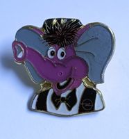 Pin violetter Elefant Kellner