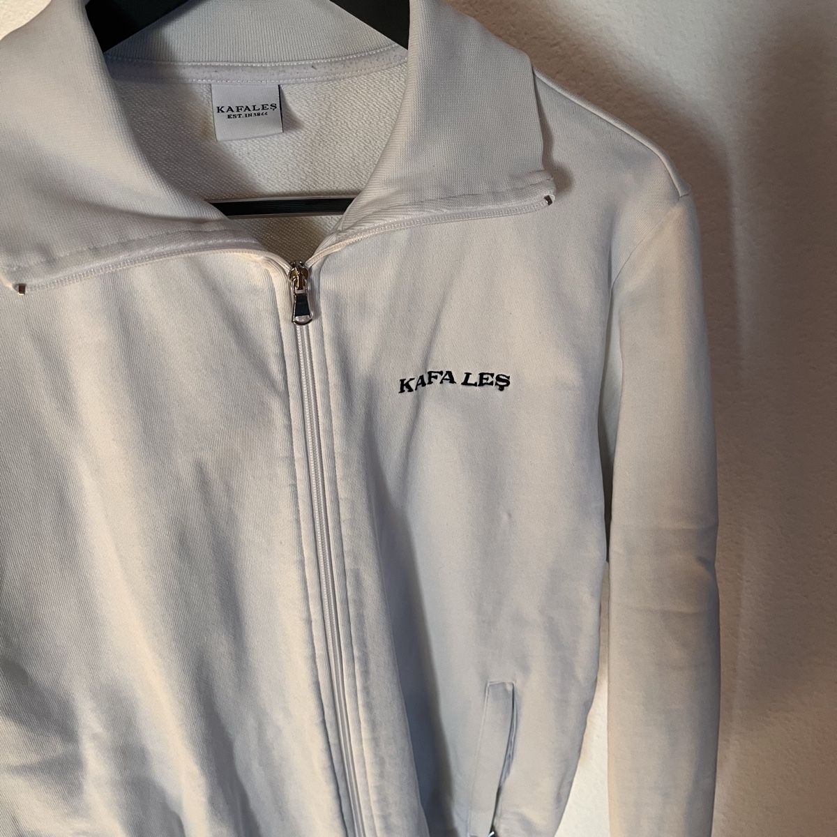 Maglioni & Felpe: Kafa Les white Sweatjacket – Usato da Diepflingen venduto da ldvintagestreetwear 2