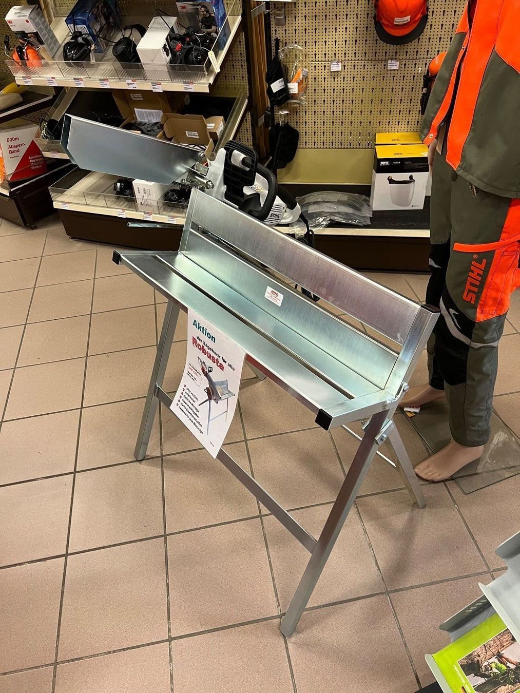 Stihl Seghe: Robusta Sägebock (ohne Säge) – Nuovo e nell'imballaggio originale da Lenzburg venduto da billistar 2