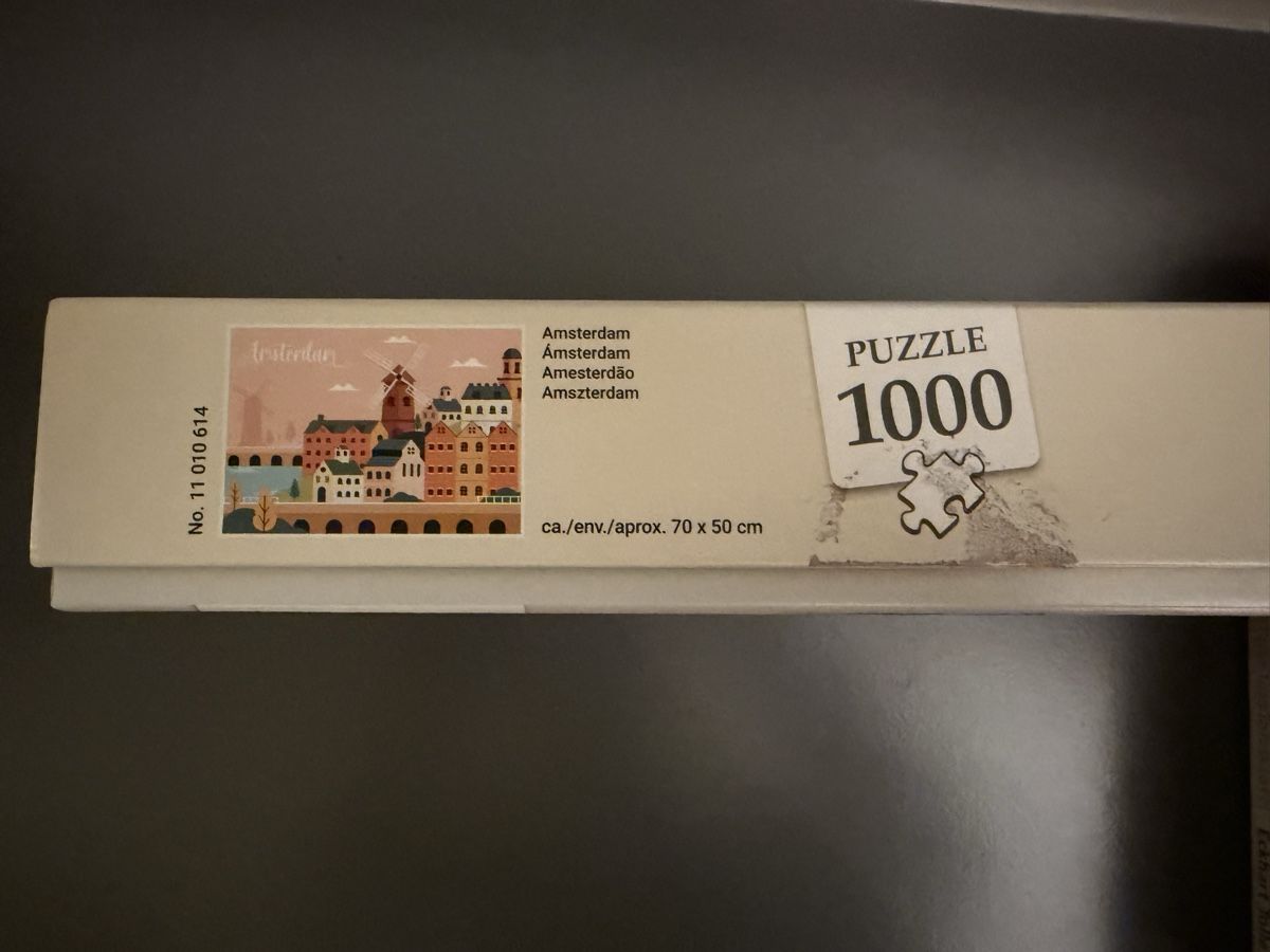 Puzzle: Amsterdam 1000 Piece Jigsaw Puzzle – Usato da Zürich venduto da jus_sw7l 1
