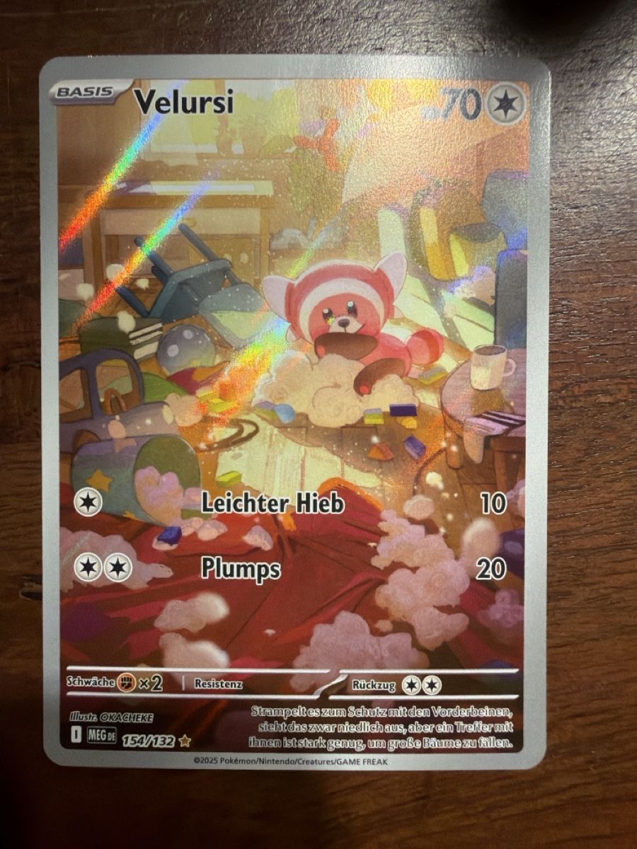 Pokémon Carte collezionabili: Velursi (MEG 154) – Nuovo (secondo la descrizione) da Emmenbrücke venduto da Pack_Ripper