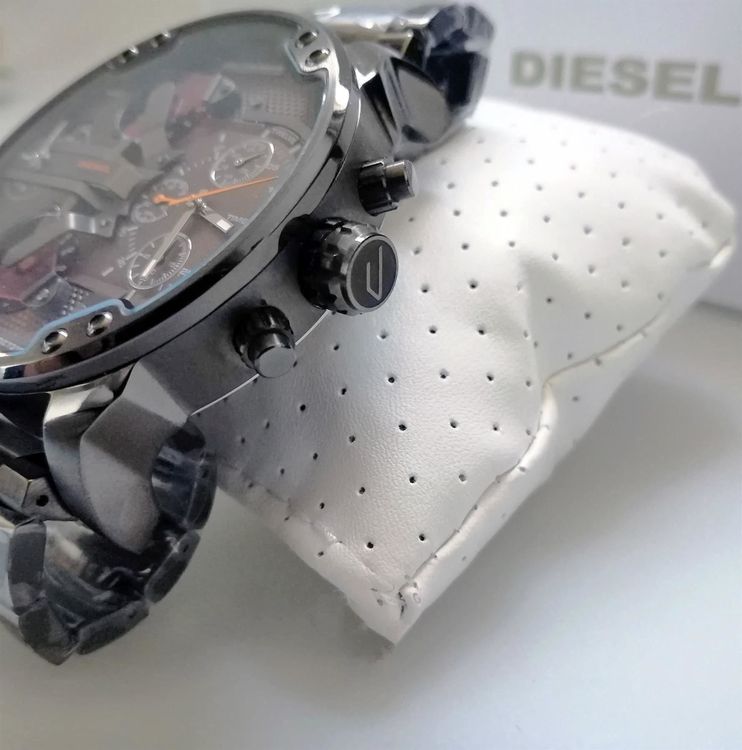 Neue DIESEL MR. DADDY 2.0 DZ7315 grosse Herren Uhr 4
