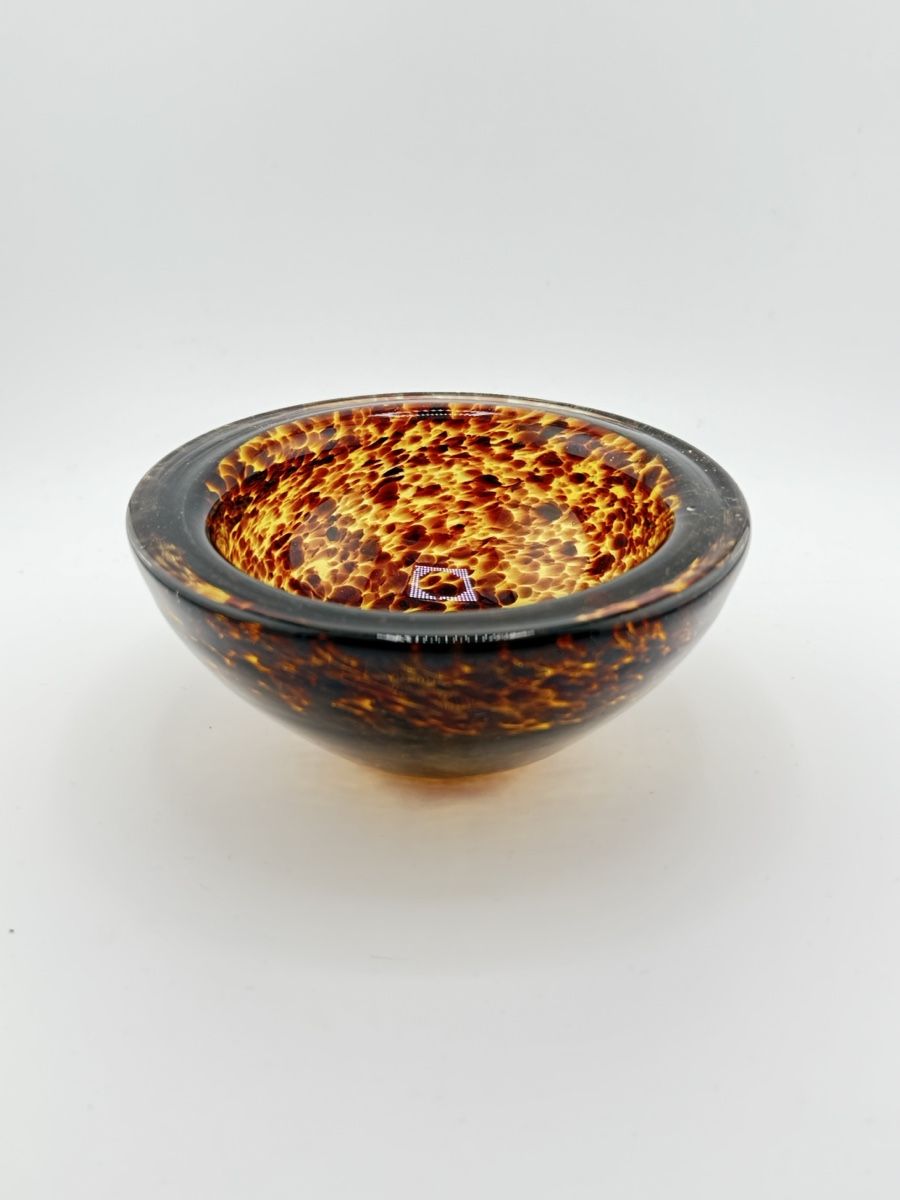 Murano Gläser: Murano Glas Schale Schildpatt Optik Tortoise Shell – Gebraucht aus Zürich von Geniuss