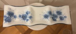 Grand plat en opaline de Bernard Gilbert