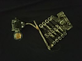 Scherenlapme Vintagelampe Wandlampe Design Industrialdesign