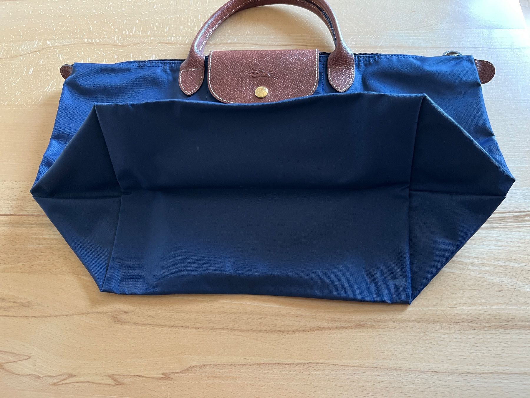 Longchamp Borse da donna: Longchamp La Pliage, Grösse M, dunkelblau – Usato da Baar venduto da Aatina 1