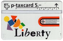 SBG Liberty (5. Auflage) - seltene Firmen Taxcard