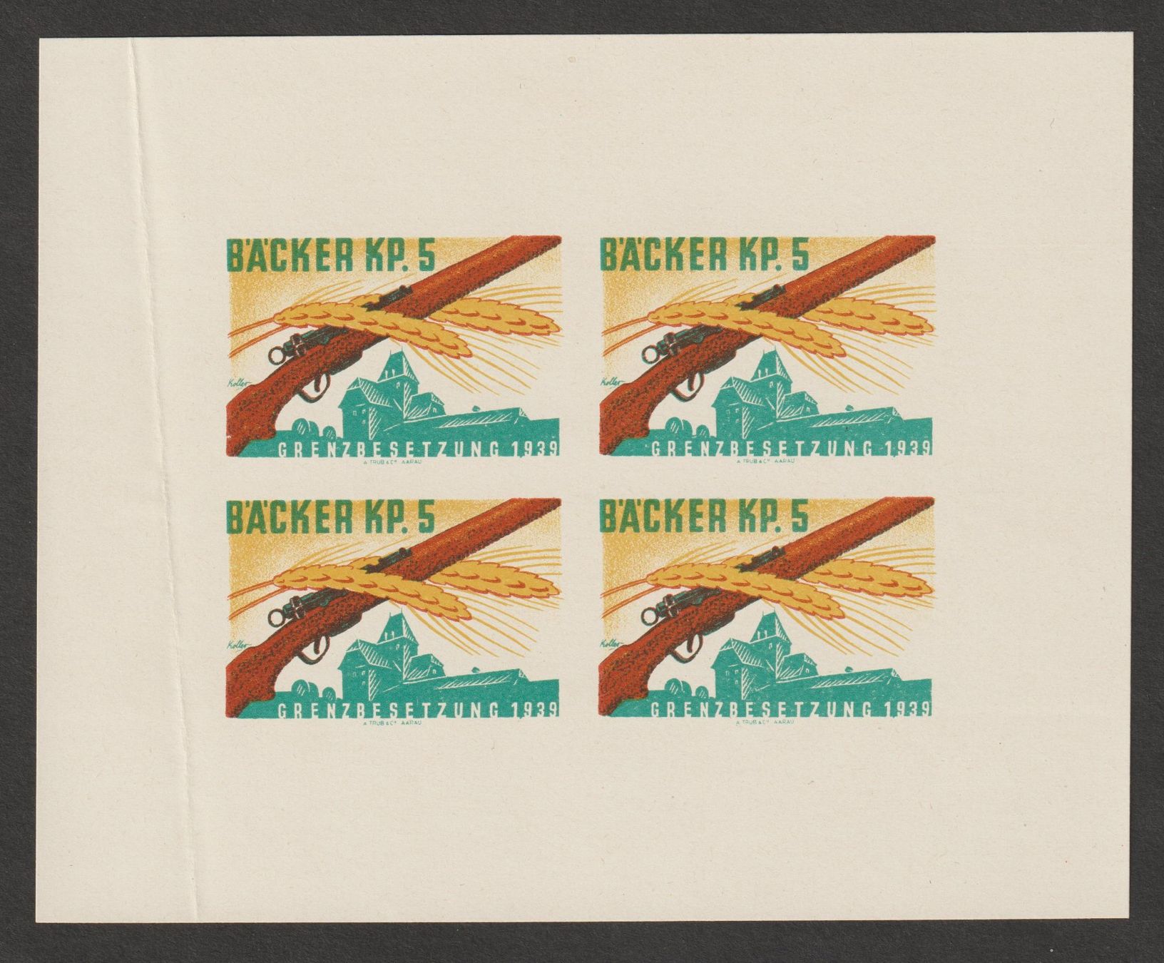 Tous les timbres: Bäcker Nr. 6/4 * – D'occasion à Siebnen par Fstaehli