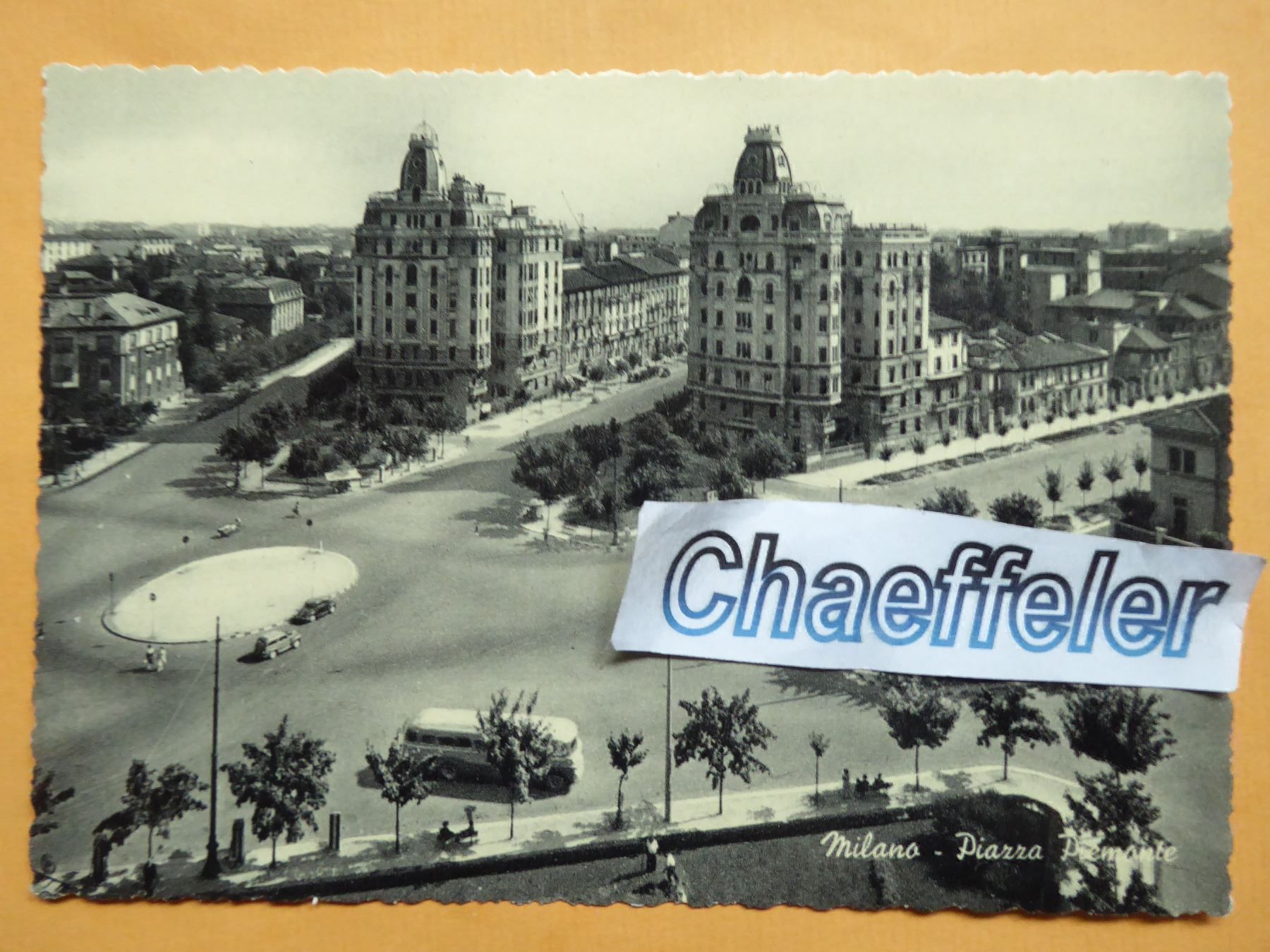 Cartoline postali: Milano, Piazza Piemonte – Nuovo (secondo la descrizione) da Zürich venduto da Chaeffeler