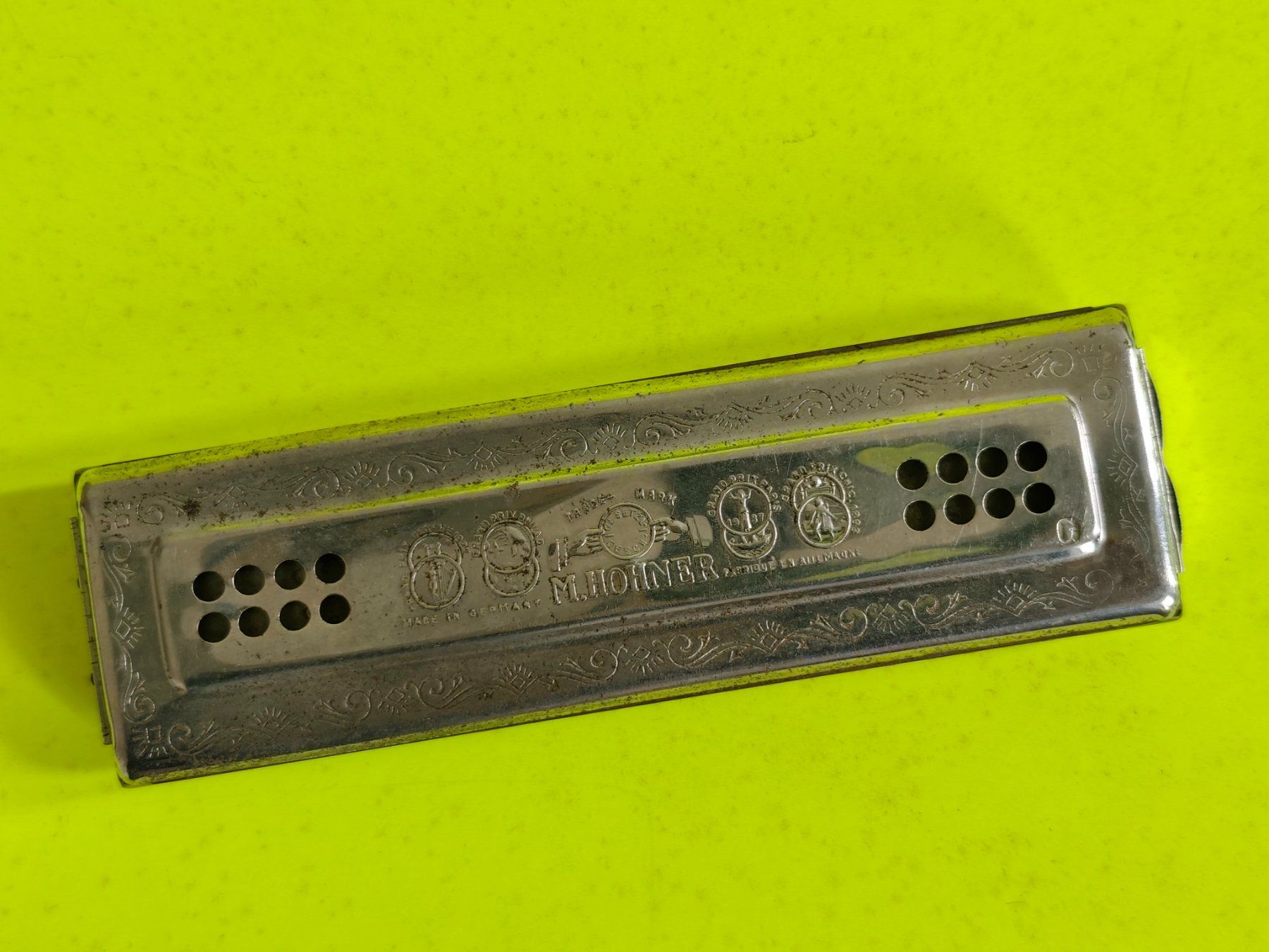 Strumenti musicali: Harmonica Hörner 17 cm – Usato da Delémont venduto da antioque 1