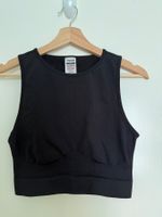 Gymshark Sweat Seamless Midi Tank schwarz Grösse M
