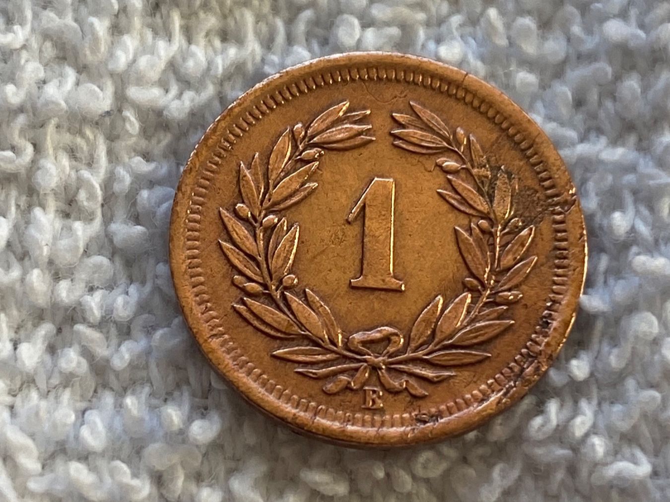 Alle Münzen: 1 centime/Rappen 1902 – Gebraucht aus Nyon von Ilmi09 1