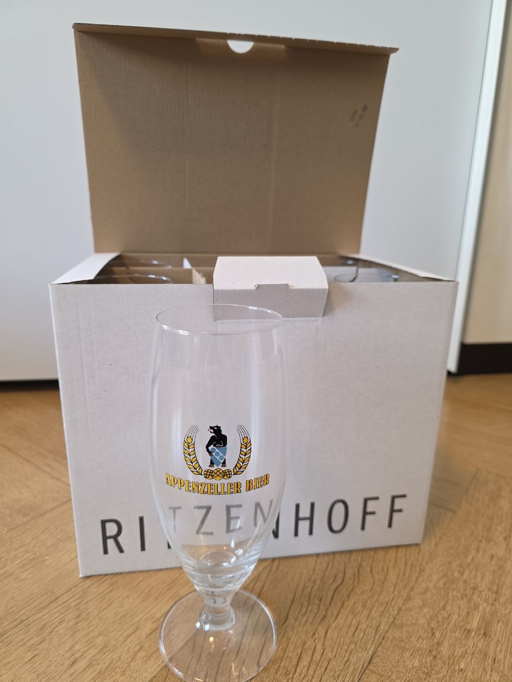 Ritzenhoff Bicchieri: Appenzeller Bier Tulpe - 6 x 50cl – Nuovo e nell'imballaggio originale da Zürich venduto da lit_n7pb 2