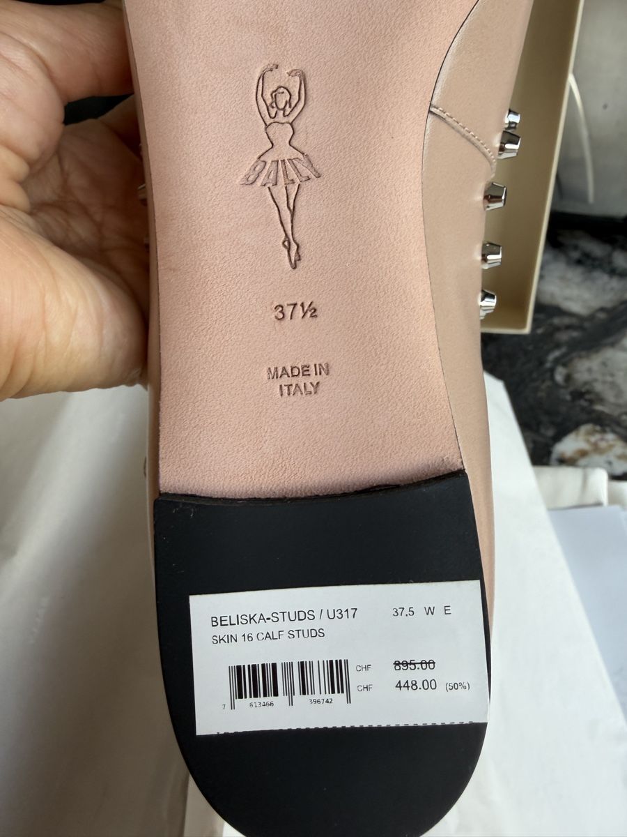 Bally Damenschuhe: Bally Ballyrina Flats in Light Beige – Neu (gemäss Beschreibung) aus Uitikon Waldegg von EmStep 3