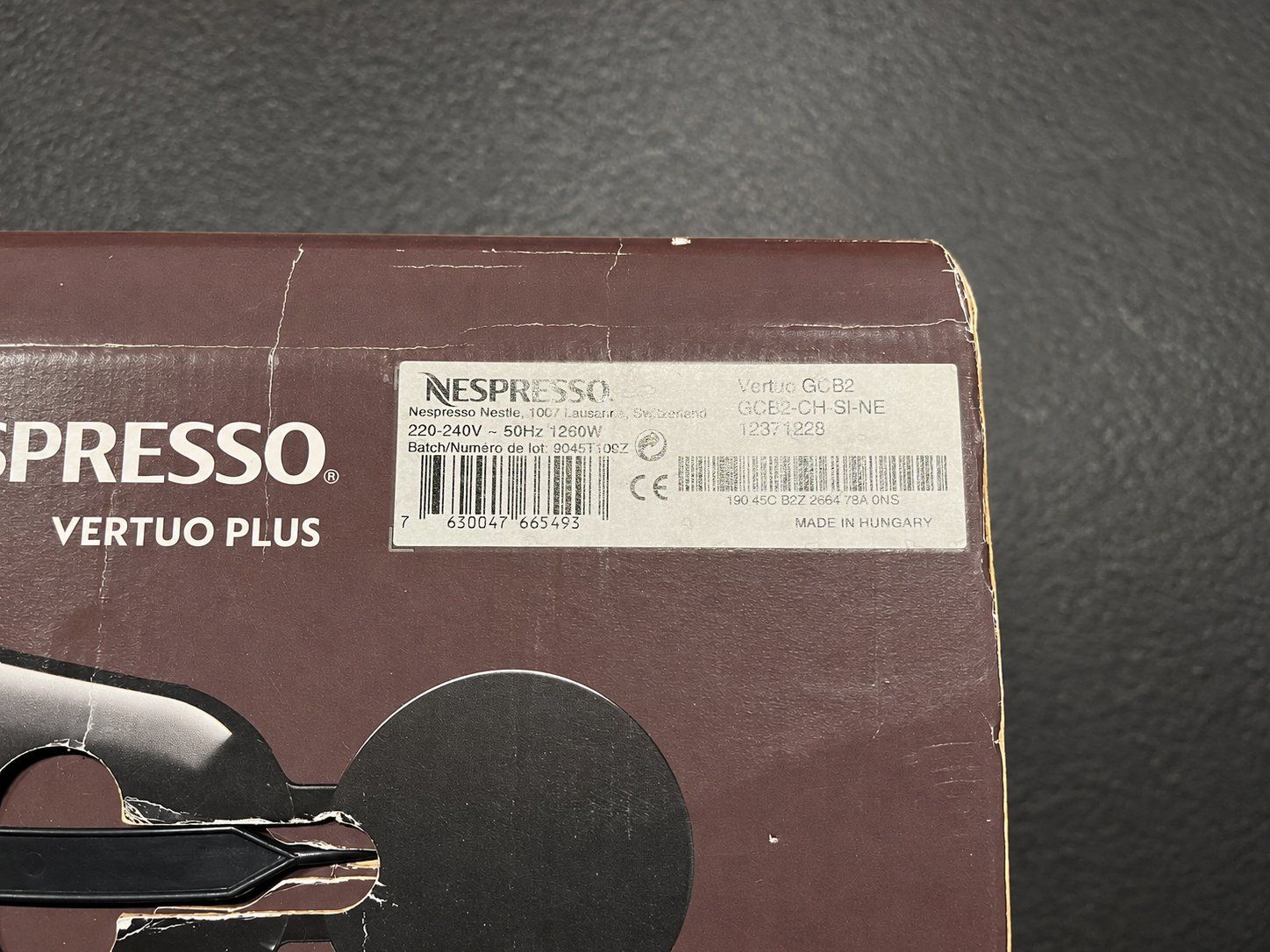 Nespresso Kaffeemaschinen & Espressomaschinen: Machine Nespresso Vertuo Plus argentée - Parfait état – Gebraucht aus Vevey von JA1982 7