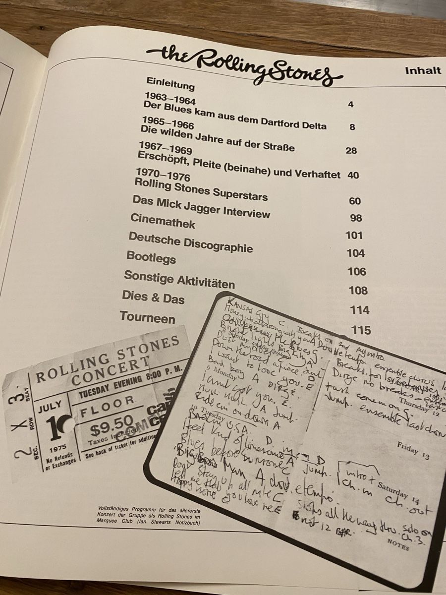 Bücher: Rolling Stones 2 Bücher – Gebraucht aus Zürich von Palmstree1 6