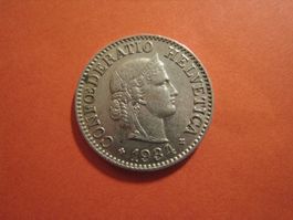 10 Rappen 1934  -vz   ( 15 )