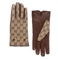 Authentic Gucci Logo Gloves, new, size L