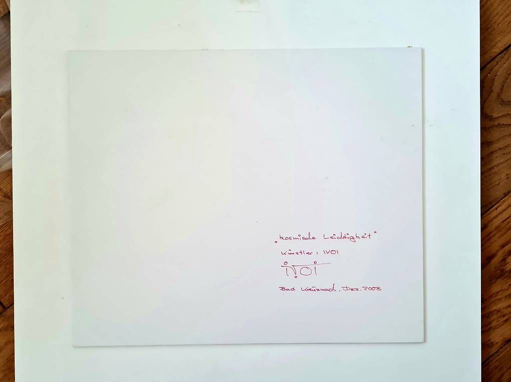 Foto & Immagini: Ivoi Bild: kosmische Leichtigkeit / A3 Grösse – Usato da Arlesheim venduto da Birke007 1