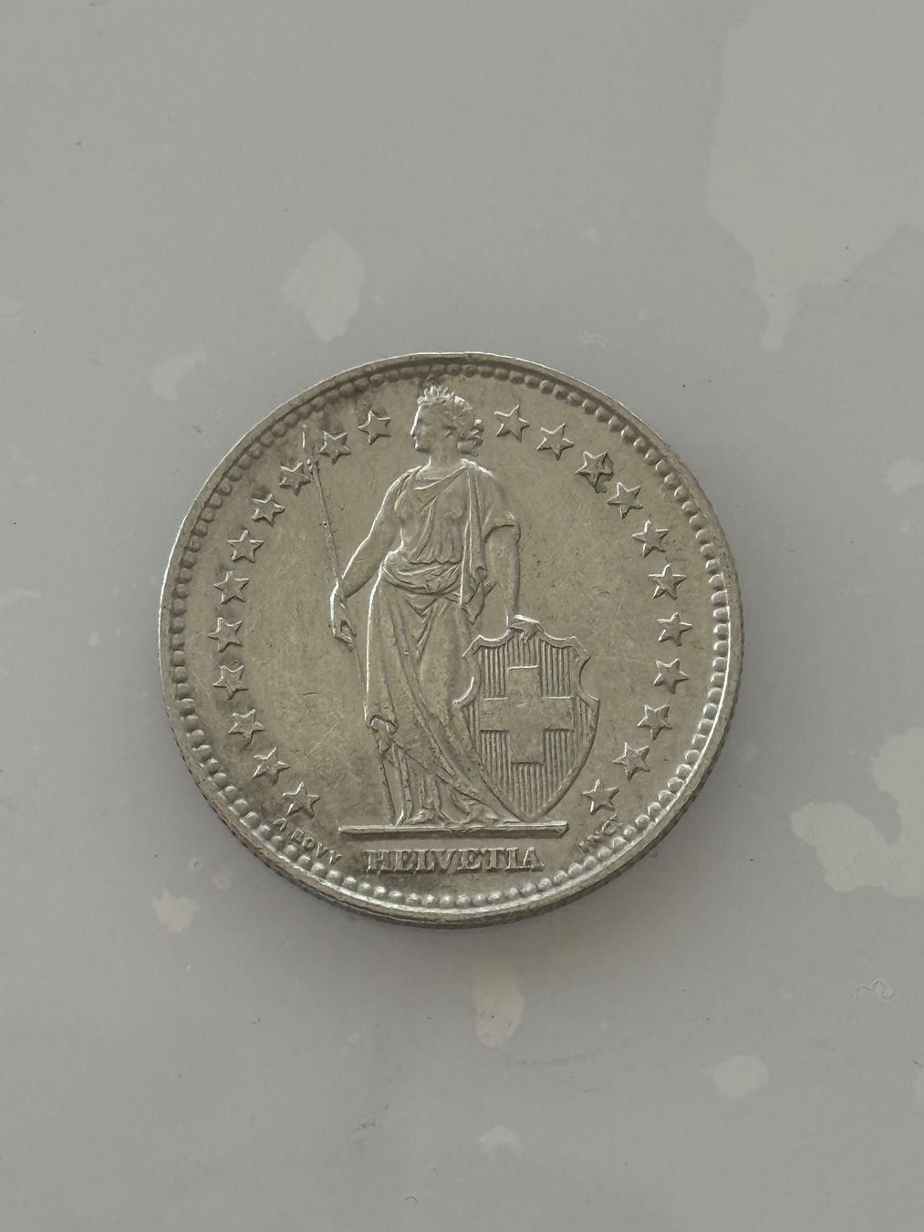 Alle Münzen: 2 Franken 1940  vorzüglich – Neu (gemäss Beschreibung) aus Wallisellen von SWISS_SILVER1