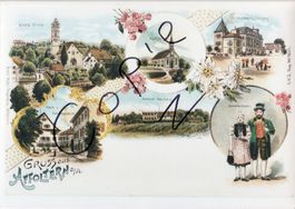 Gruss aus Affoltern am Albis  - (um 1900)