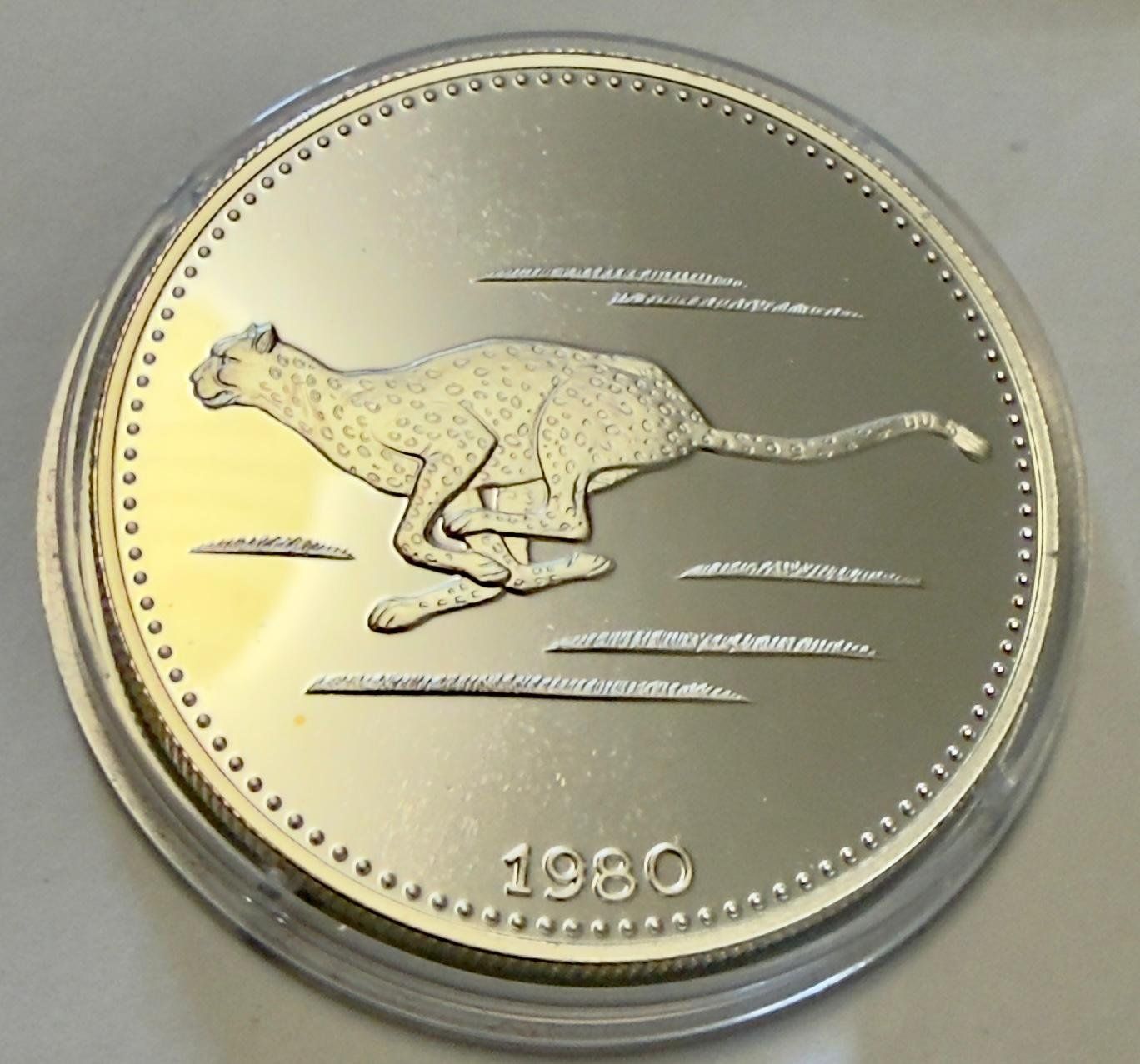 Alle Münzen: Guinea Equatorial 2000 Ekuele 1980 Proof Kat: CHF 100.- – Neu (gemäss Beschreibung) aus Zürich von Tasmiyah 1
