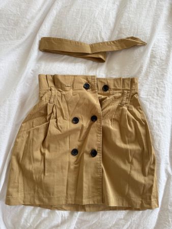 Jupe style trench coat