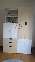 IKEA Stuva Kinder Schrank mit Regal (Weiss + Beige / Rosa)