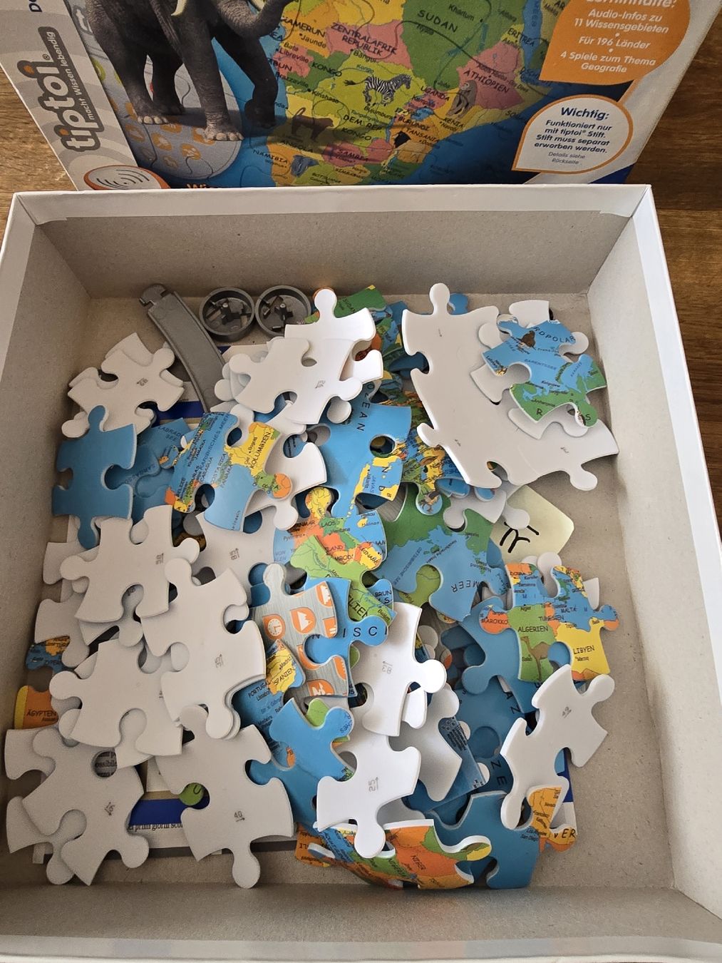 Spiele: tip toi puzzle globus – Gebraucht aus Wittenbach von Tigerlili 1