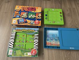 Lot de 4 jeux de logique SmartGames (Safari, Zoologic, etc)