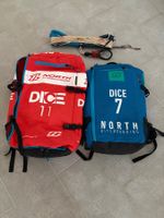 North Kiteboardingset mit Bags und Bar