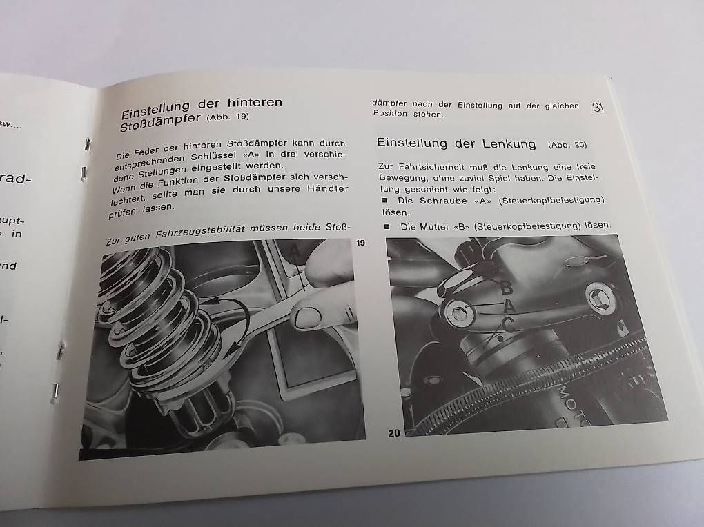 Route: Moto Guzzi V 50 – D'occasion à Marly par LesmoGS 1