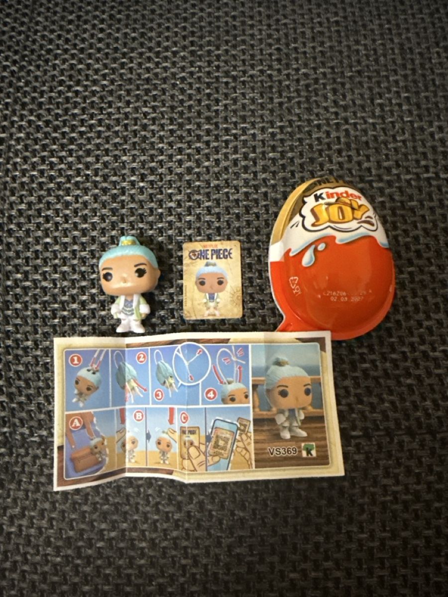 Funko Statuette: Kinder Joy One Piece Figur VS369 mit Beipackzettel neu – Nuovo (secondo la descrizione) da Kloten venduto da Stella_8302