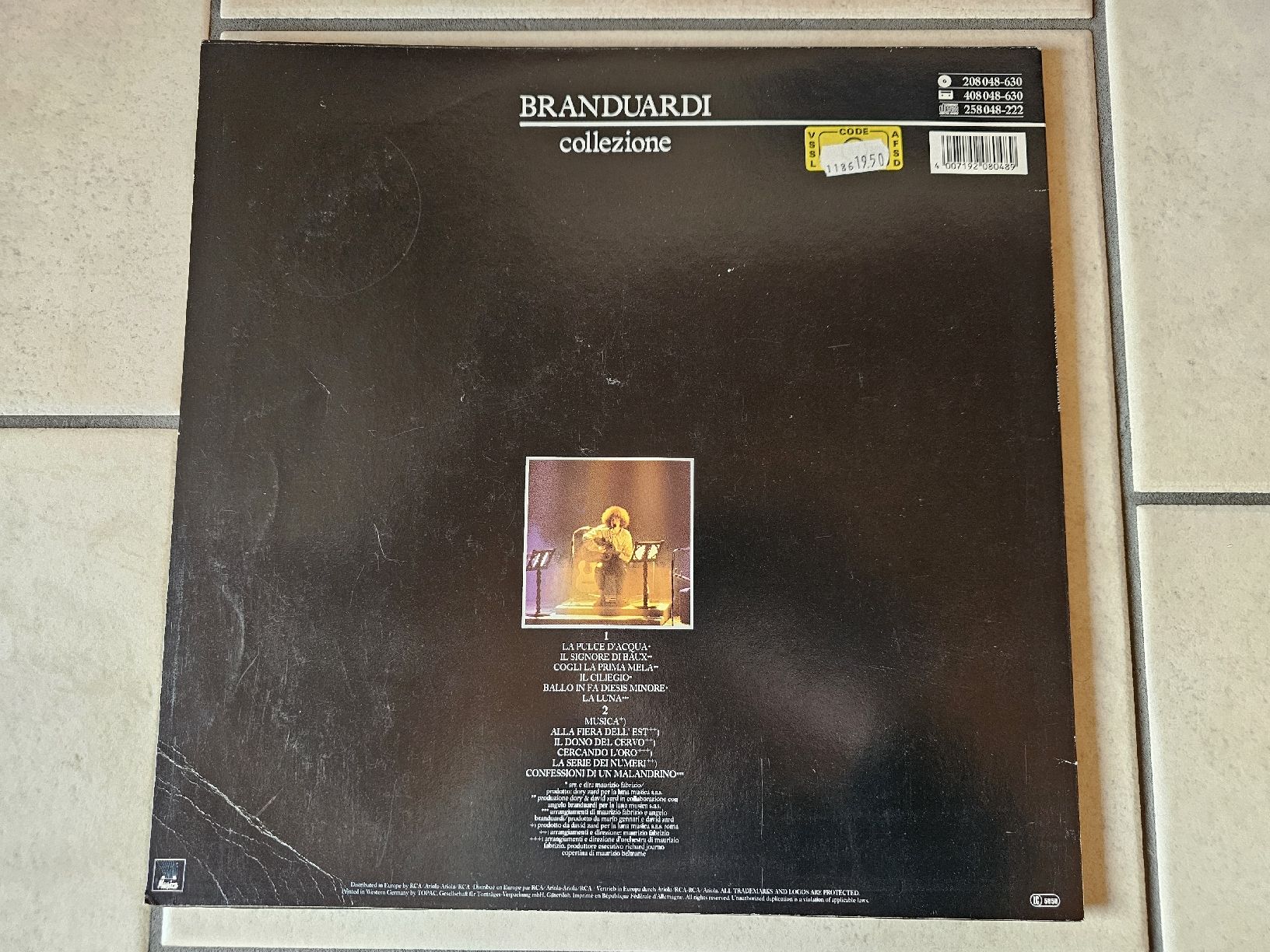 Schallplatten: Angelo Branduardi  -  Collezione  /  LP – Gebraucht aus Schneisingen von backstore24 1