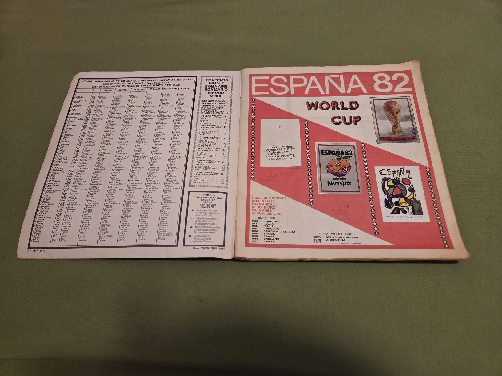 Panini Album: Panini Album WM 1982 – Usato da Embrach venduto da MamaSantos 1