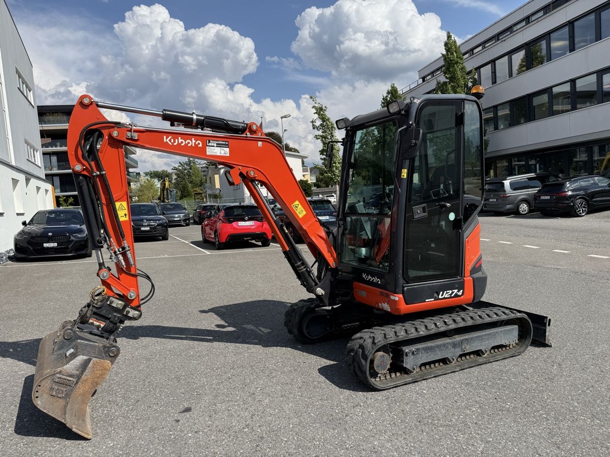 Kubota Escavatori: Bagger Kubota U27-4 HI – Usato da Sempach Station venduto da Gosler86 3