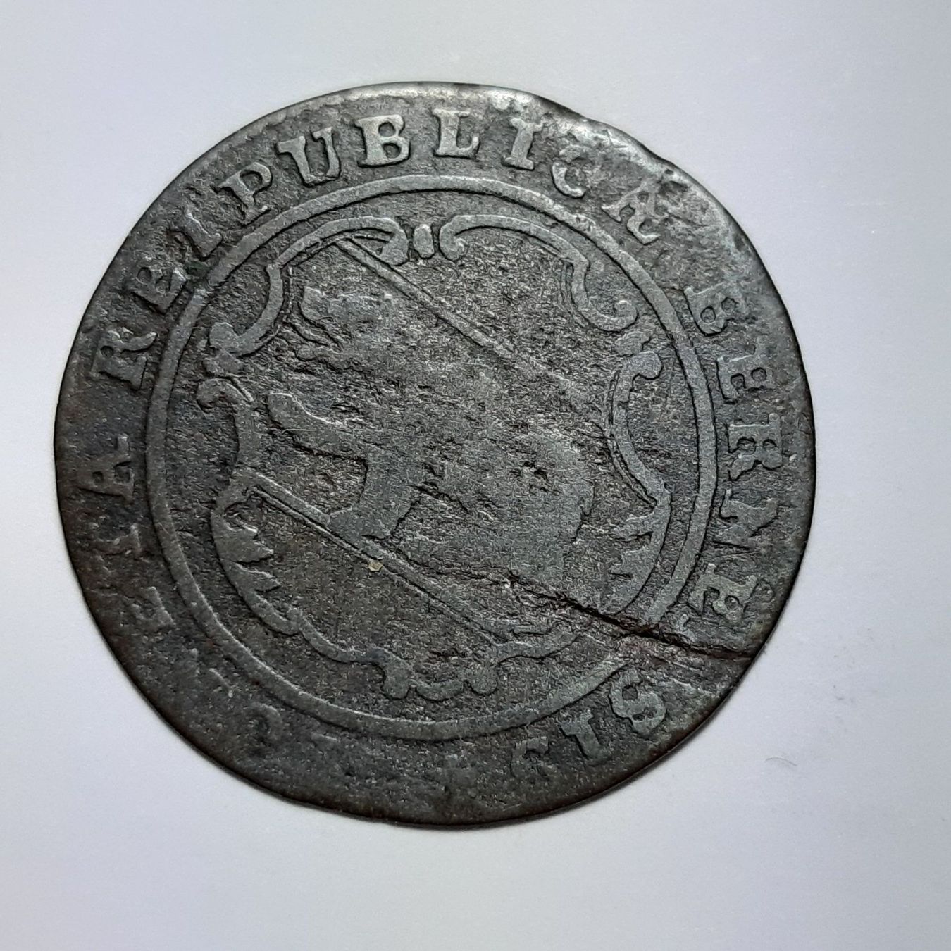Tutti le monete: 1/2 Batzen (Halbbatzen) 1788 Bern – Usato da Pfäffikon ZH venduto da Schweizer_Muenzen 1