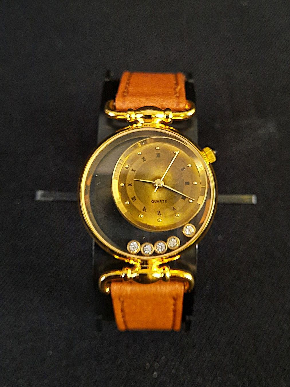 Armbänder & -reifen: QUARTZ Damen Lederarmband Uhr – Gebraucht aus Beinwil am See von Restwert_Beinwil